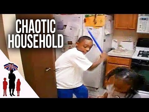 Mom hits kids to stop them hitting each other | Supernanny