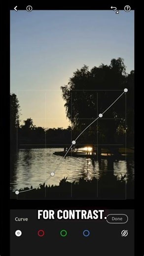 How to use the tone curve in Lightroom #photography #tutorial