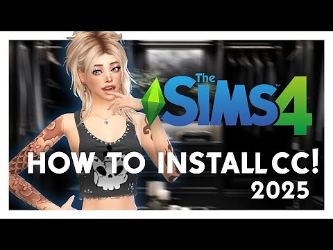 HOW TO INSTALL CUSTOM CONTENT FOR THE SIMS 4 (CLOTHES, HAIR, MAKEUP)