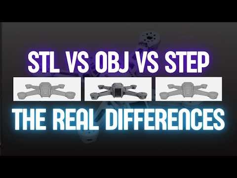 STL vs OBJ vs STEP | Which One Will Actually Work?
