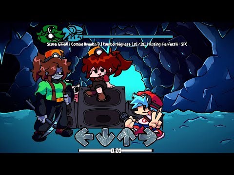 FNF - Clover's Cave In - Rock Hard (by Atsuover) - [FC/4k]