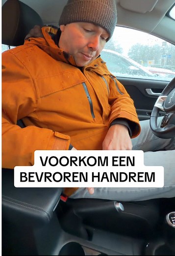 Voorkom een bevroren handrem in de winter