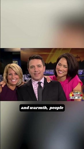 It's easy to see talent - News Anchors Sean Owsley and Leslie Lowe #podcast #news #shorts #talent