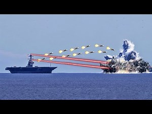 U.S. Tests The Most Powerful and Deadliest Weapons on New Aircraft Carrier Right Now
