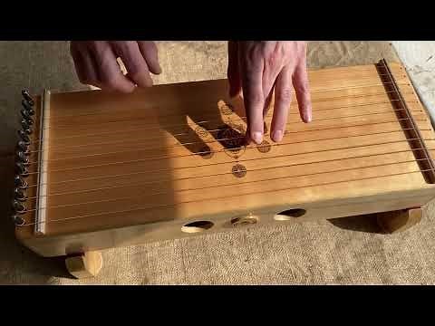 Monochord by Noisy Wood in D - great sound healing musical instrument
