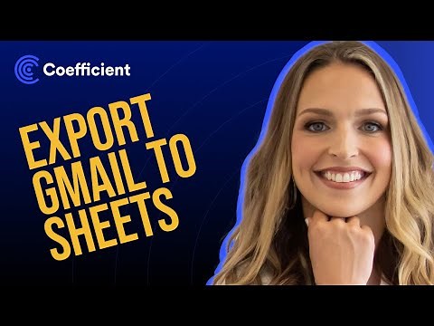 How to Export Gmail to Google Sheets or Excel WITHOUT Code or AppScript