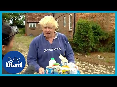 Boris Johnson dodges questions by offering tea | 2018 moment