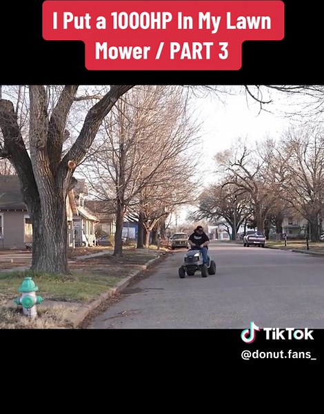 1000HP Racing Lawnmower Build | Testing and Failure