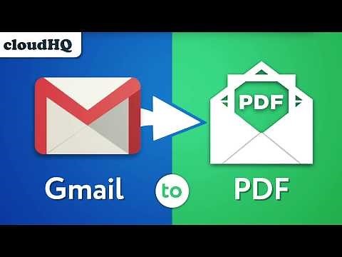 Save Your Gmail Emails to PDF, CSV, or Excel