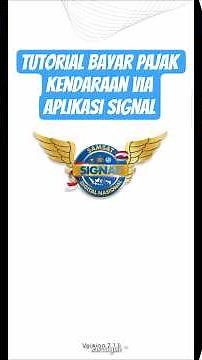 Tutorial Bayar Pajak Kendaraan Via Aplikasi Signal #tutorial #signal #bayarpajak #shorts #shortvideo