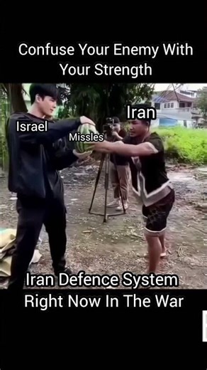 Iran vs Israel war : Confuse Your Enemy with Strength ⚔️🔥 #Shorts #war