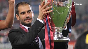 1.1M views · 80K reactions | The first taste of European glory! 朗 Pep Guardiola won his first Champions League with Barcelona in 2009. Will he win his first with Man City in 2021?  #UCL #UCLfinal | TNT Sports Football | Facebook