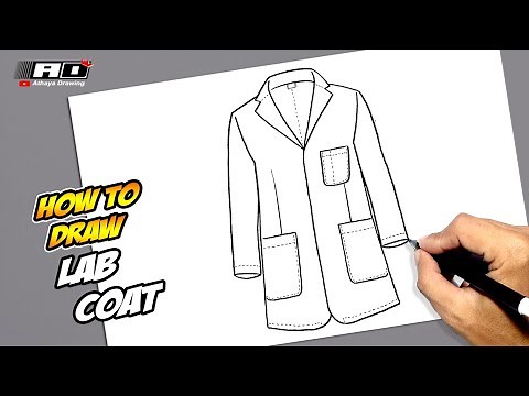 How to draw Lab Coat