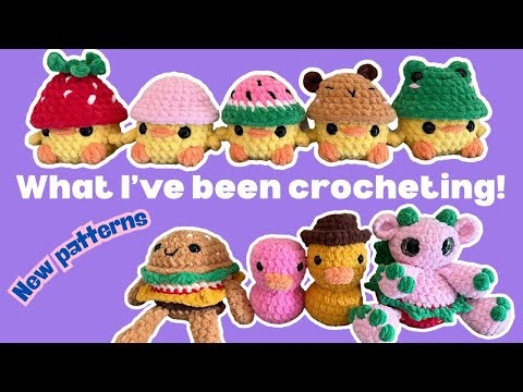 Ep. 96 Crochet catch up | Some ‘new to me’ patterns 🧶