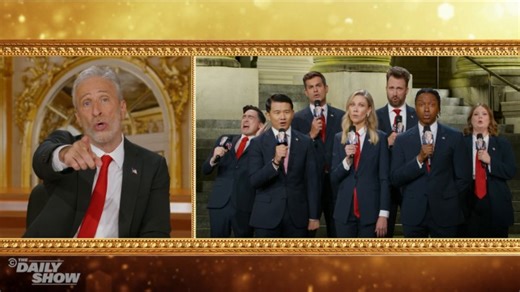 The News Team sings praise for President Donald J. Trump, America's dearest of leaders | The Daily Show