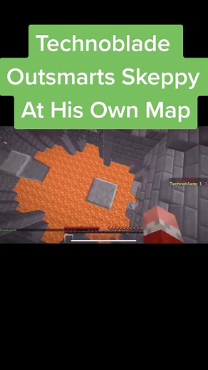 Technoblade Outsmarts Skeppy At His Own Map