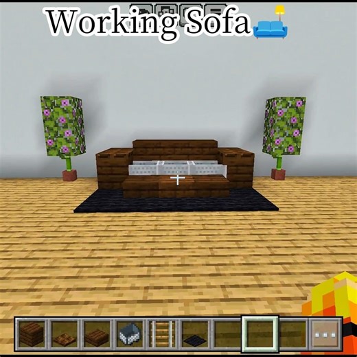 ✨Working Sofa In Minecraft 😱 #shorts #minecraft