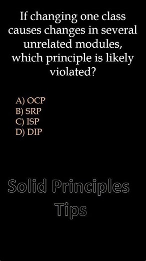 The OOP Principle That Prevents Chain Reactions! #shorts #solidprinciples