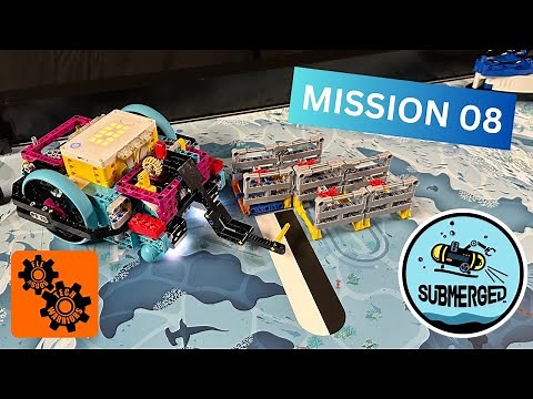 2024-2025 FLL SUBMERGED Mission 08 Artificial Habitat Solution with Spike Prime