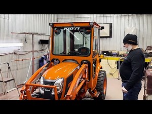 Custom Fabricated Tractor Cab // Kioti CK2510