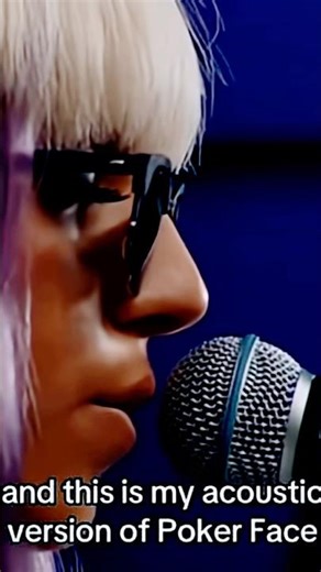 Lady Gaga’s acoustic version of Poker Face #fail #ladygaga