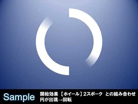 PowerPoint2010 図形を回転させるアニメーション