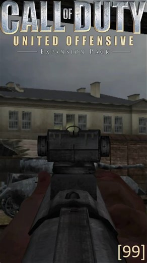 Sniper in the tower! - Call of Duty: United Offensive [99] #shorts #callofduty #unitedoffensive #cod
