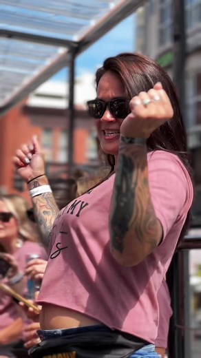 Living… Their… BEST life!!!! #nashville #partybus #broadway @honkytonkpartyexpress