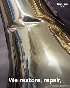 646K views · 1.9K reactions | These experts clean, repair, and restore brass instruments to pristine condition  [: J. Landress Brass] | BuzzFeed News | Facebook