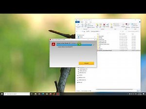 Adobe reader (There was an error opening this document. An updated version of Acrobat is needed)
