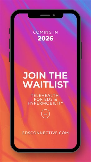 ➡️The waitlist is now live at EDSconnective.com! 🦓 In case you haven't heard, we're building a telehealth network for #EDS and #hypermobility. 👩‍⚕️Every provider will be certified in the diagnosis and treatment of #hEDS and #HSD, trained by the world's leading experts in Connective Tissue Disorders. This is a dream come true for a fellow zebra, and I can't wait to share more with you soon. ❤️ #edsconnective #ehlersdanlossyndrome #pots #mcas #chronicillness | EDS Connective