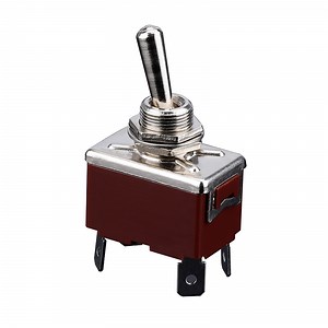 [Hot Item] Kn3 (C) -201PAA Dpst Double Pole Single Throw on-off 4pins PC Terminal Spring Loaded Toggle Switch