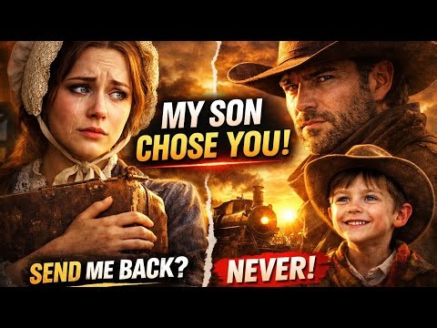 “You Can Send Me Back — But My Son Already Chose You | Heartwarming Cowboy Mail-Order Bride Story”