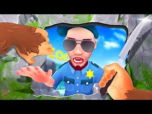 HIDING From Zoo Security in Secret Room - I Am Monkey VR