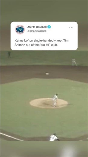 Kenny Lofton Kept Tim Salmon OUT of the 300 HR Club 😳