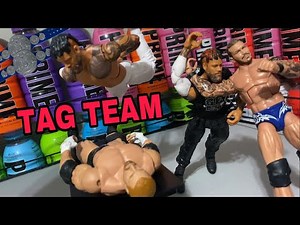 The Usos VS Evolution | Tag Team Championships | WWE Action Figure Match