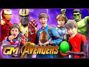 Avengers Kids Secret Easter Egg Hunt!