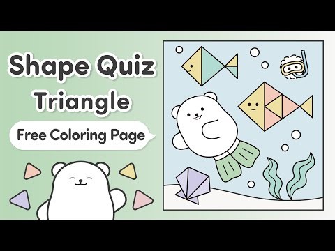 Learn & Play Shapes:Triangles – Free Printable for Kids