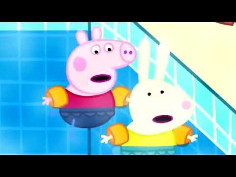 Pepa la cerda y sus pechugas piscineras