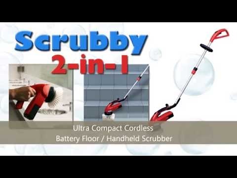 Mastercraft Cleanfix Scrubby 2-in-1 Handheld Scrubber Demo