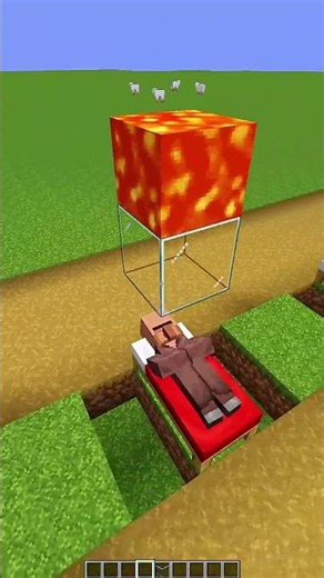 MINECRAFT LOGIC 😂 WAIT FOR IT #minecraft #shorts