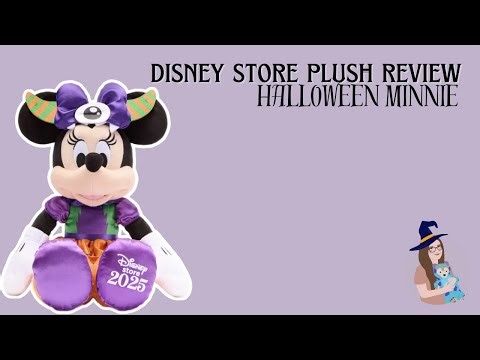 minnie mouse halloween disney plush review | vlogtober day 8
