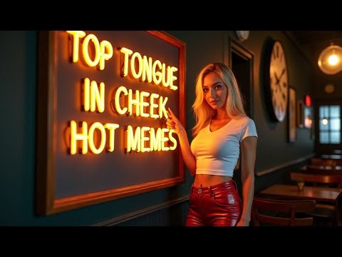 Top Tongue In Cheek Hot Funny Memes
