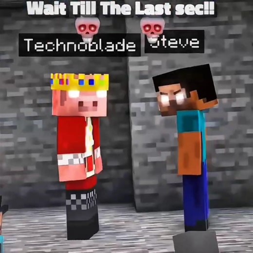 Ghost V/S Technoblade & Herobrine Both Are Really Never Die !! 👻⚔️👁️🔥