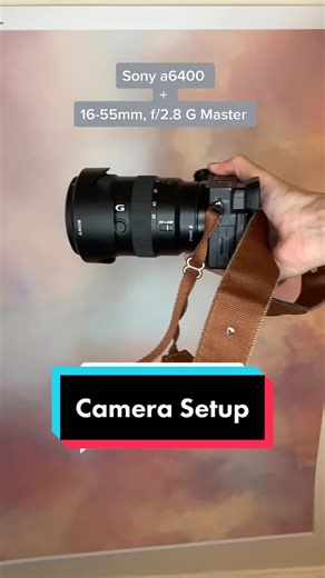 Sony A6400 Camera Setup: Reply to @dementedbento