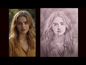 18# How to Draw a Portrait for Beginners: Step-by-Step Process A Unique & Simple Method