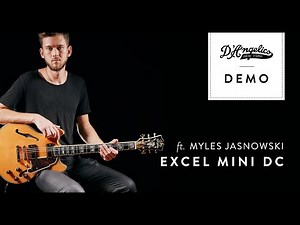 Excel Mini DC Demo (Spruce) with Myles Jasnowski | D'Angelico Guitars