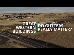 Steel Building Gutters - Do Gutters Make a Difference? | FAQ