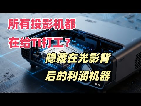 所有投影机都在给TI打工？隐藏在光影背后的利润机器。德州仪器 | 投影机 | DLP芯片 | 极米 | 小米