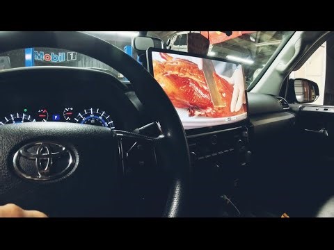 16" Toyota 5th gen 4Runner radio upgrade and 360° camera installation